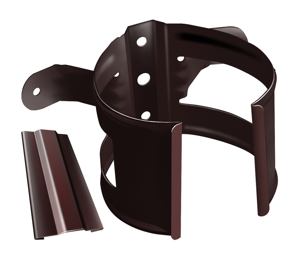 Кронштейн трубы Grand Line на дерево, 90мм