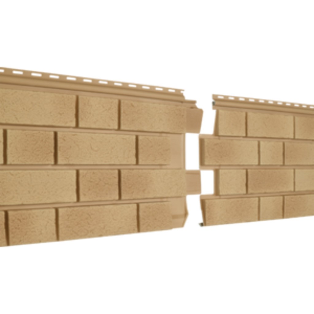 Фасадные панели Стоун Хаус S-Lock Клинкер Балтик Светлая медь