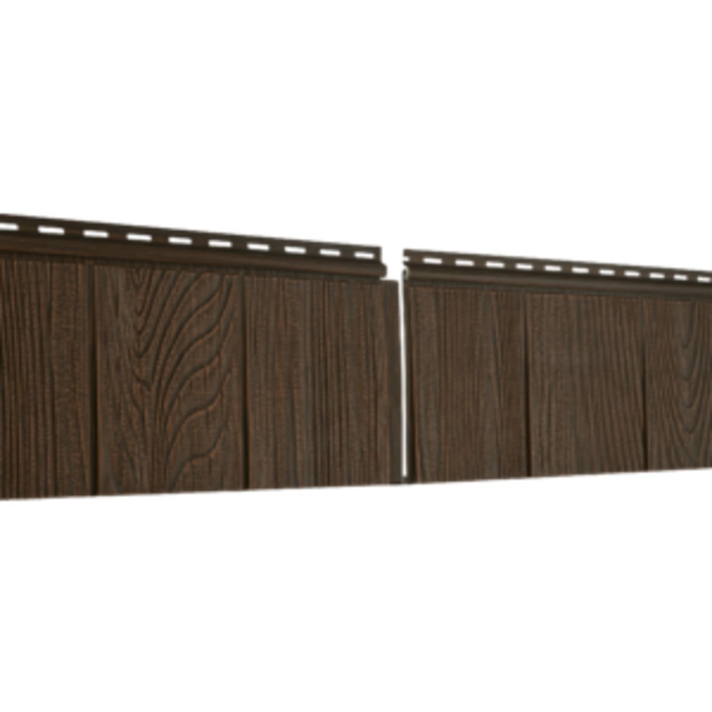 Фасадные панели Щепа S-Lock Каштан