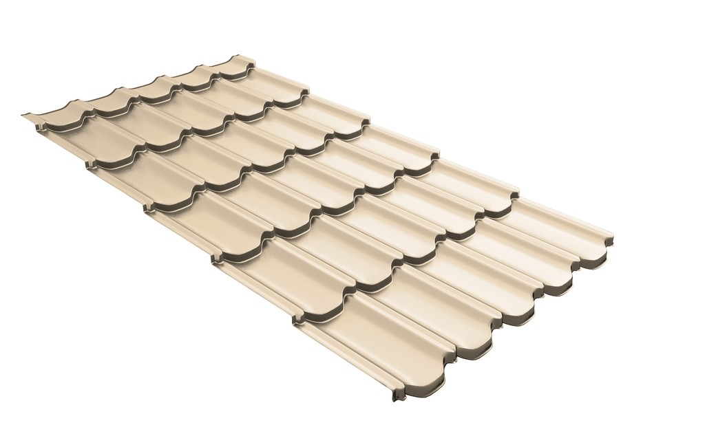 Металлочерепица квинта плюс Grand Line c 3D резом 0,5 Satin
