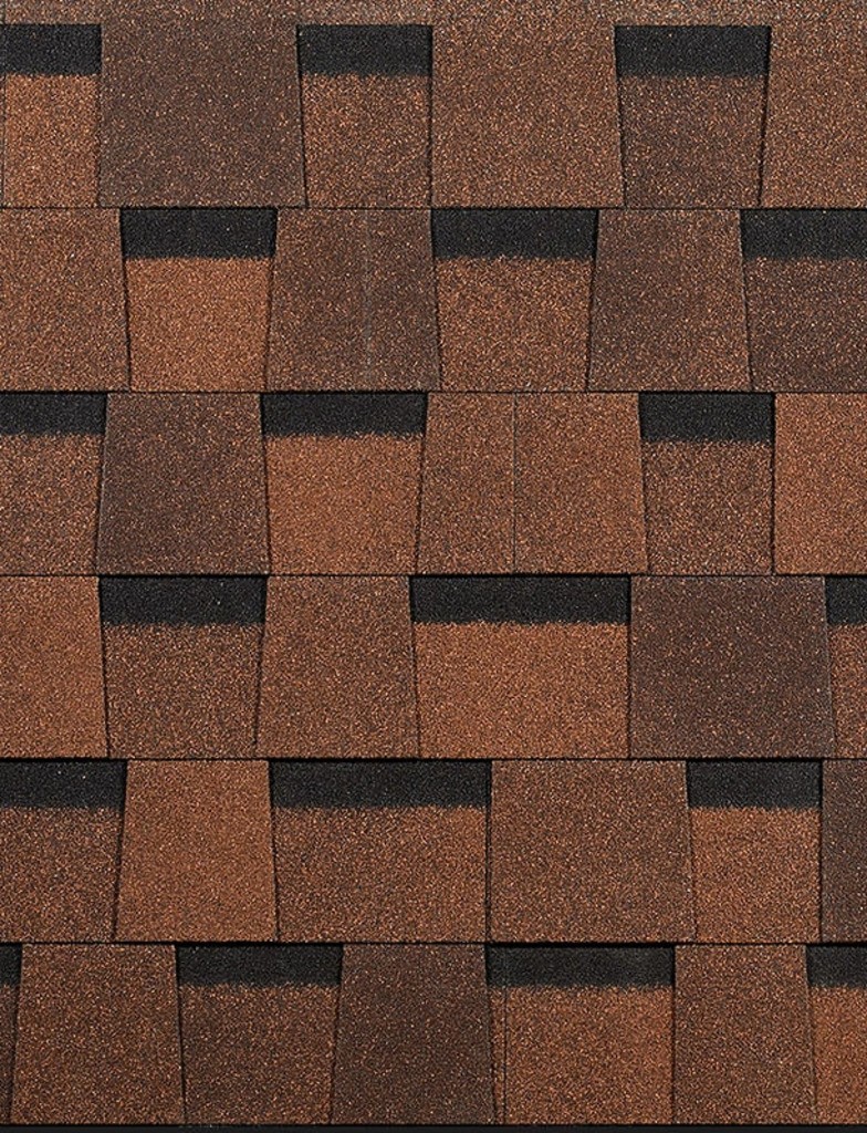 Ламинированная черепица Docke PIE DRAGON STANDARD / Светло-коричневый