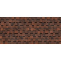 Ламинированная черепица Docke PIE DRAGON LUX / Кофе