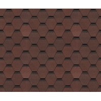 Гибкая черепица Docke PIE PREMIUM /КЁЛЬН/ Зрелый каштан