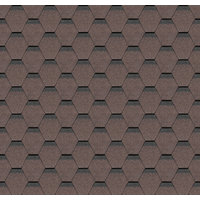 Гибкая черепица Docke PIE PREMIUM /КЁЛЬН/ Имбирь