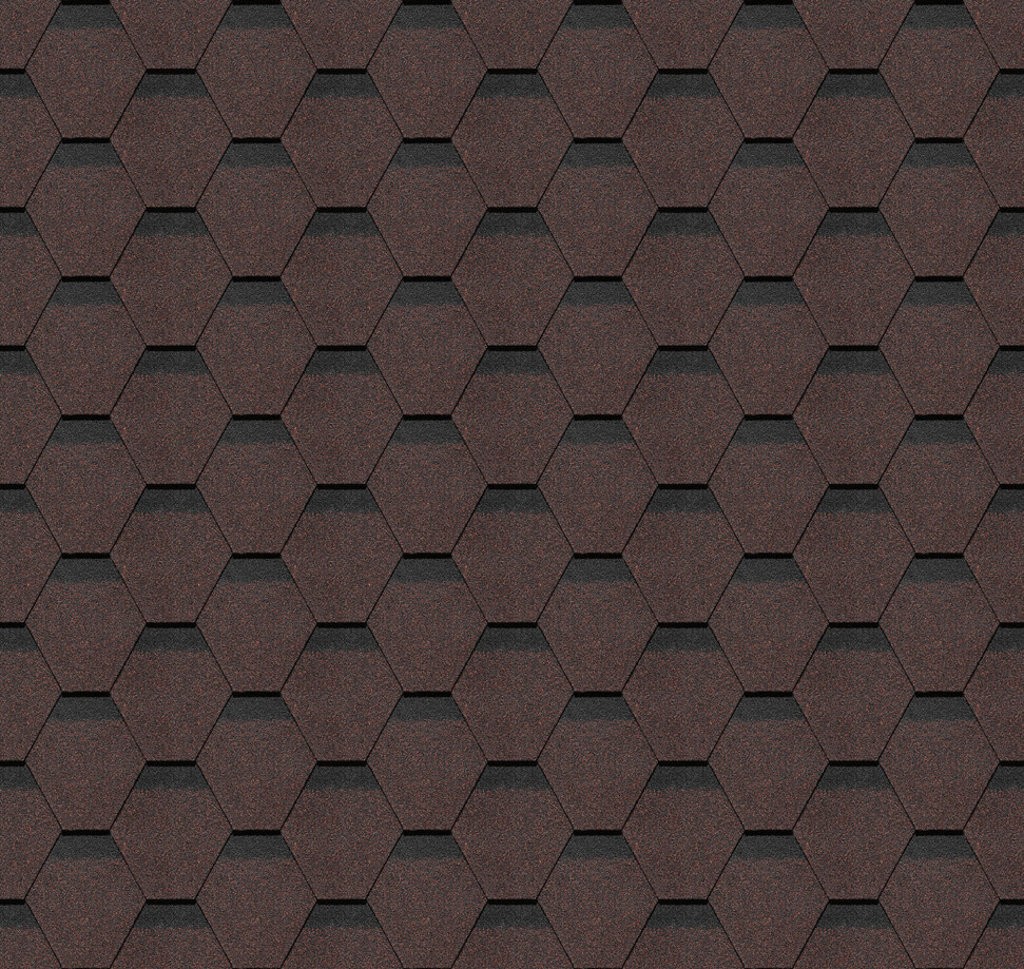 Гибкая черепица Docke PIE PREMIUM /КЁЛЬН/ Корица