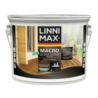 Средство защитно-декоративное для древесины LINNIMAX Масло для террас, лестниц и мебели бразильский палисандр 2,5 л