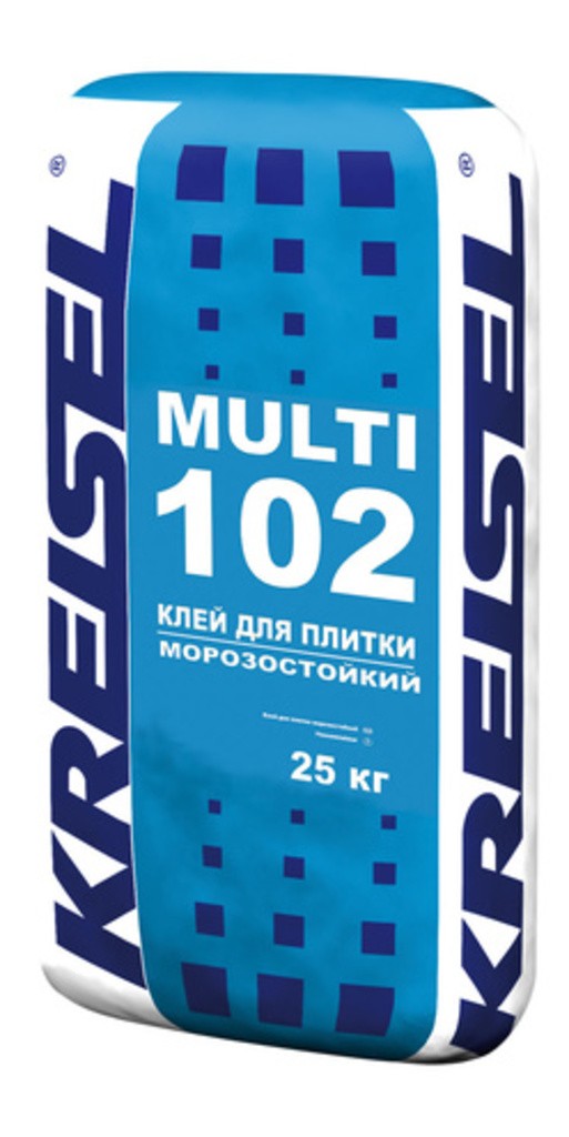 Морозостойкий клей для плитки MULTI 102 Kreisel