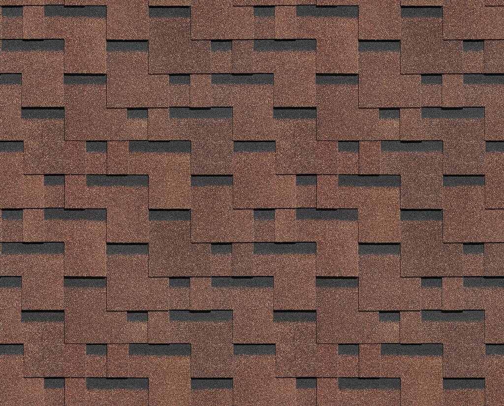 Гибкая черепица Docke PIE PREMIUM/ ГЕНУЯ/ Кунжут