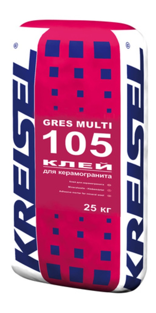 Клей для керамогранита GRES MULTI 105 Kreisel