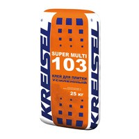 Клей для керамической плитки SUPER MULTI 103 Kreisel
