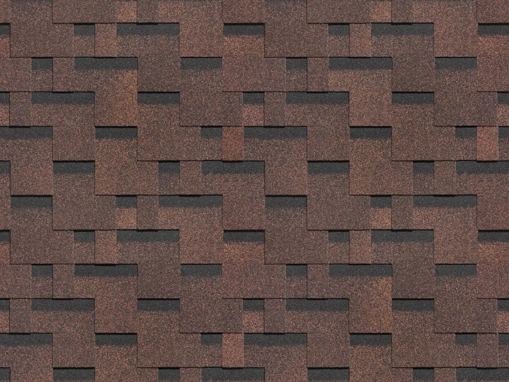 Гибкая черепица Docke PIE STANDARD /ТЕТРИС/ Коричневый