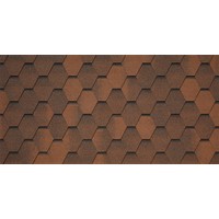 Гибкая черепица TEGOLA / BUSINESS UNICA / UNICA Veneto / Marrone 423