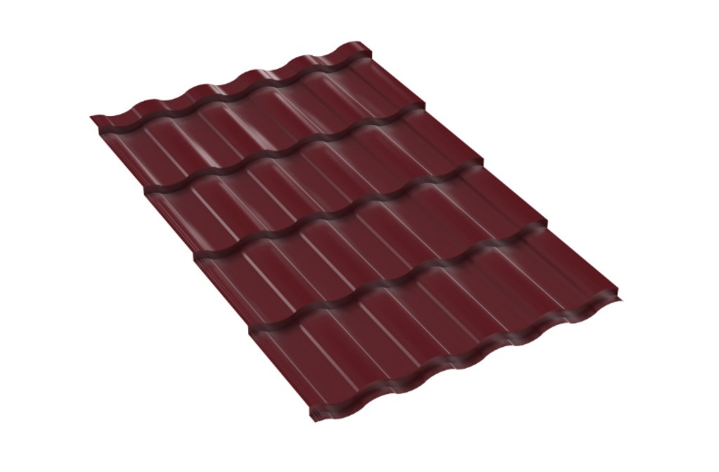 Металлопанель "Гранди" RAL3005