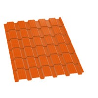 Металлопанель "Каскад-Люкс" RAL2004