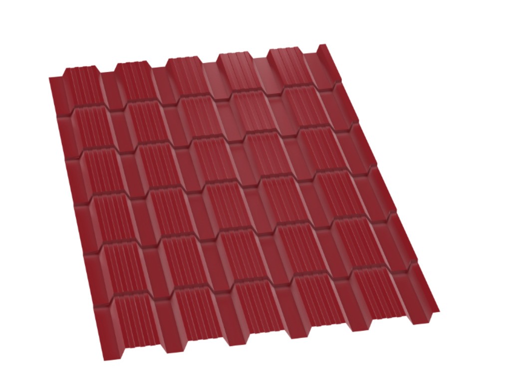 Металлопанель "Каскад-Люкс" RAL3003