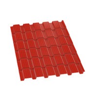 Металлопанель "Каскад-Люкс" RAL3020