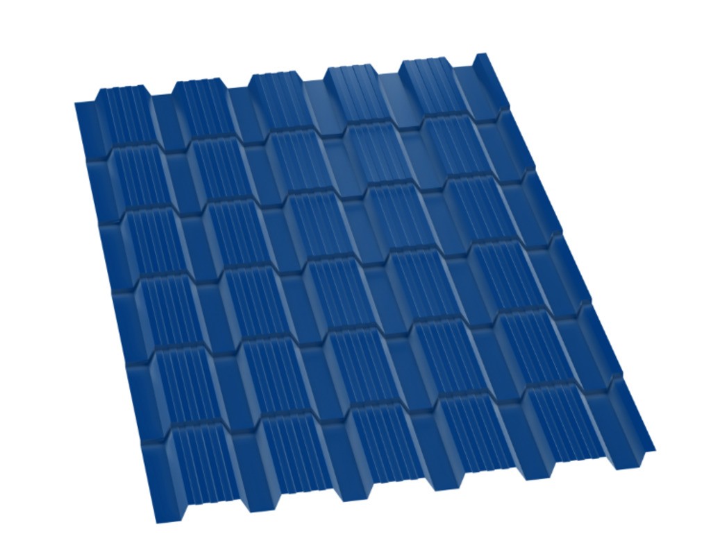 Металлопанель "Каскад-Люкс" RAL5002