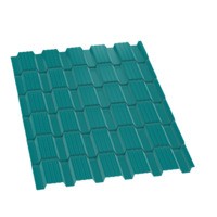 Металлопанель "Каскад-Люкс" RAL5021