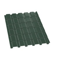 Металлопанель "Каскад-Люкс" RAL6005