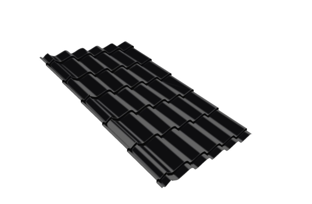 Металлопанель "Модера" RAL9005