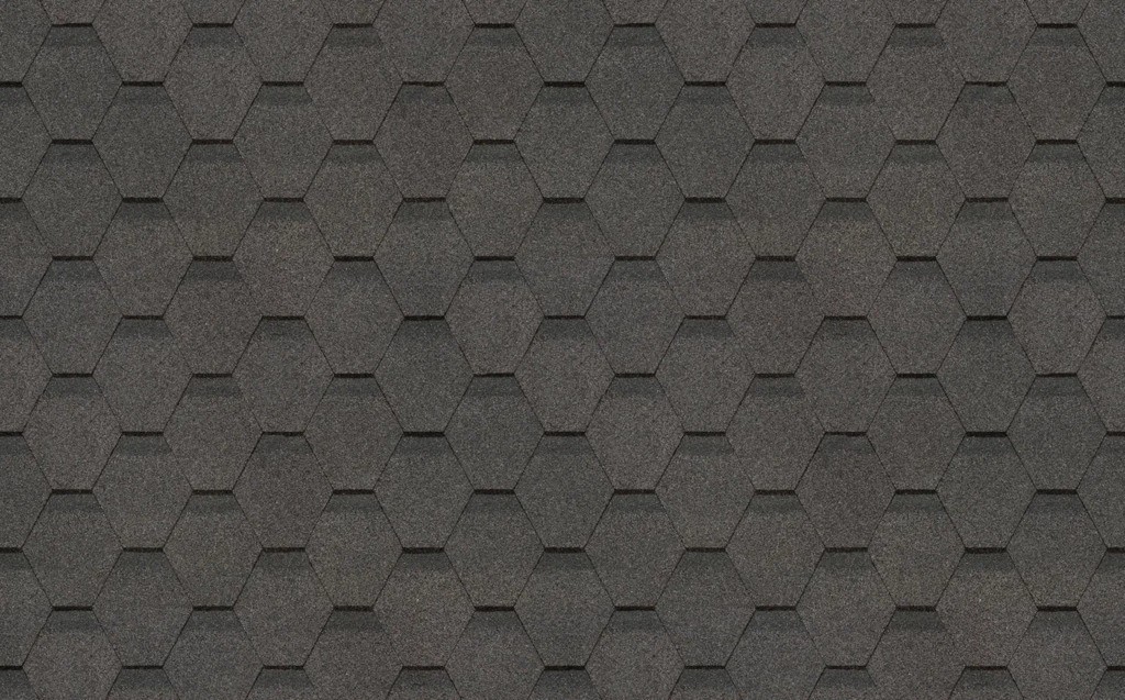 Гибкая черепица Docke PIE EUROPA/ KARAT/ Серый