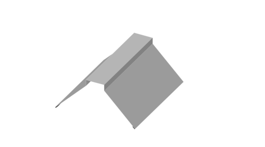 К-2 Планка конька плоского 143х60х143х2500