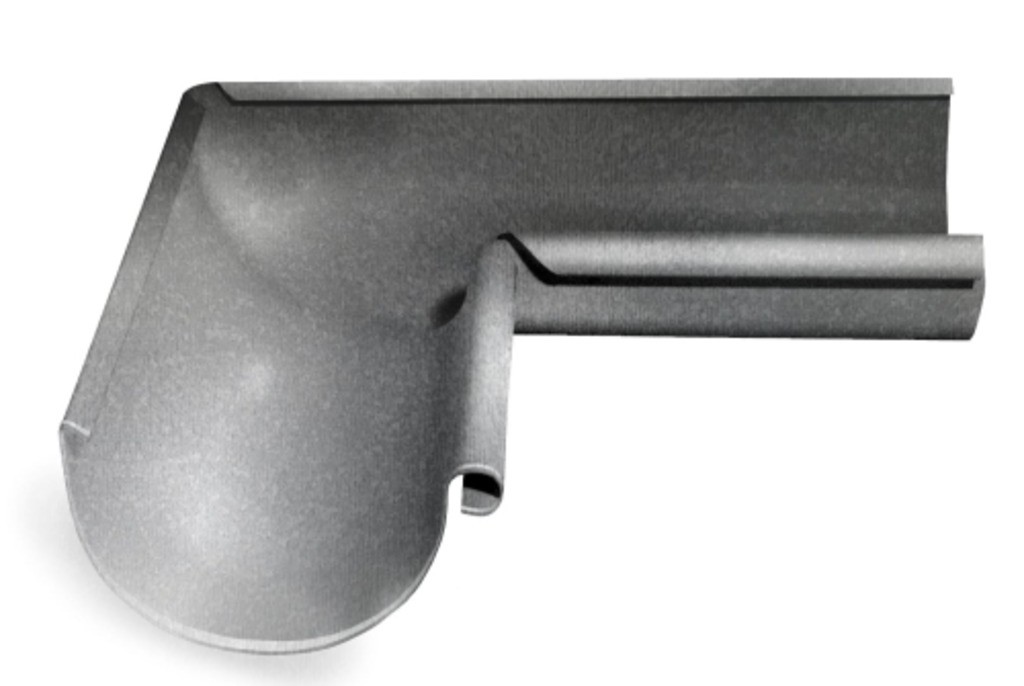 Угол желоба внутренний Optima 90 гр 125мм