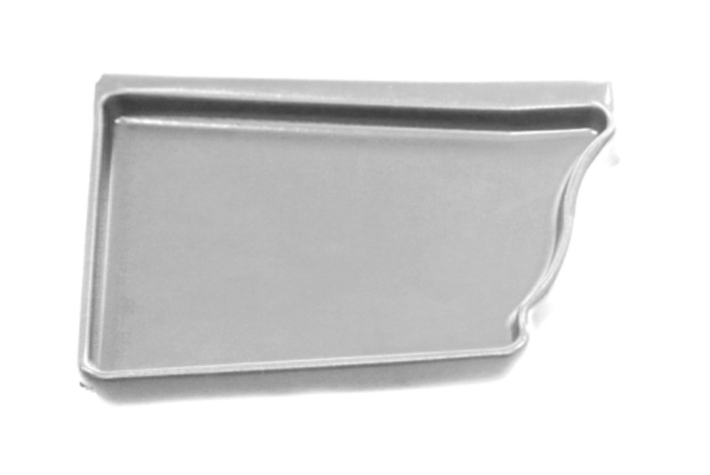 Заглушка левая Vortex 127мм RAL