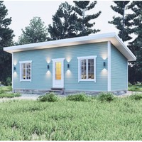 Каркасный дом "Любимая дача" 38м2