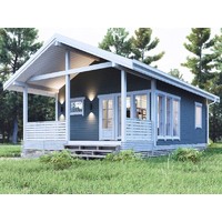 Дачный дом 45м2 с террасой