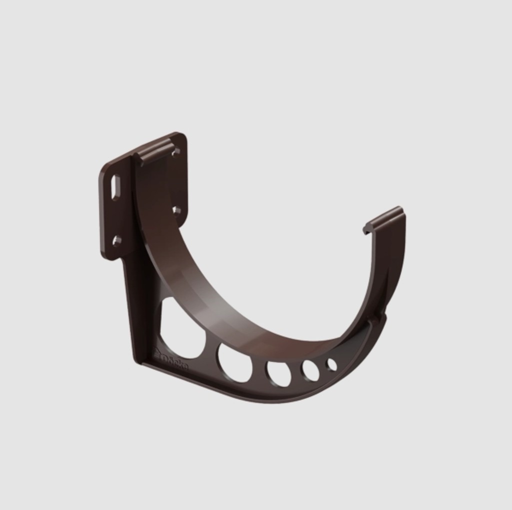 Docke STANDARD Кронштейн желоба 120 мм (Темно-коричневый)