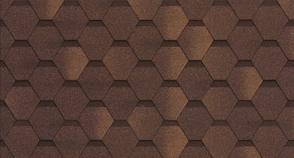 Гибкая черепица ТЕХНОНИКОЛЬ SHINGLAS , Сальса ,Какао