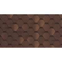 Гибкая черепица ТЕХНОНИКОЛЬ SHINGLAS , Сальса ,Какао