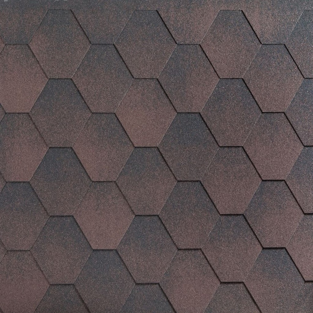 Гибкая черепица Katepal /JAZZY/ Коричневый