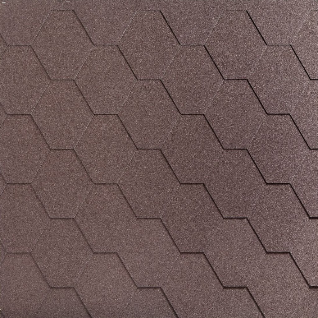 Гибкая черепица Katepal /KL/ Коричневый