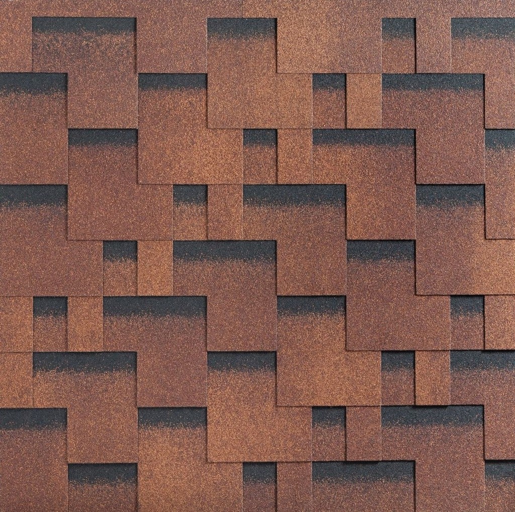 Гибкая черепица Katepal /ROCKY/ Терракота
