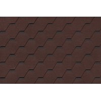 Гибкая черепица ROOFSHIELD/ СТАНДАРТ ПРЕМИУМ/ Коричневый с оттенением