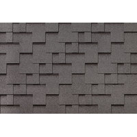 Гибкая черепица ROOFSHIELD/ МОДЕРН ПРЕМИУМ/ Серый с оттенением