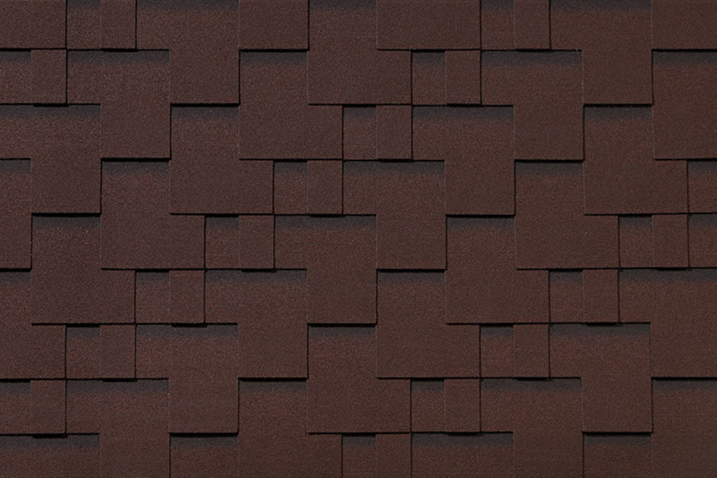 Гибкая черепица ROOFSHIELD/ МОДЕРН ПРЕМИУМ/ Каштан