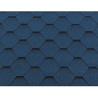 Гибкая черепица ROOFSHIELD/ СТАНДАРТ КЛАССИК/ Синий