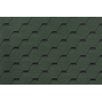 Гибкая черепица ROOFSHIELD/ ФЕМИЛИ ЛАЙТ СТАНДАРТ / Зеленый с оттенением