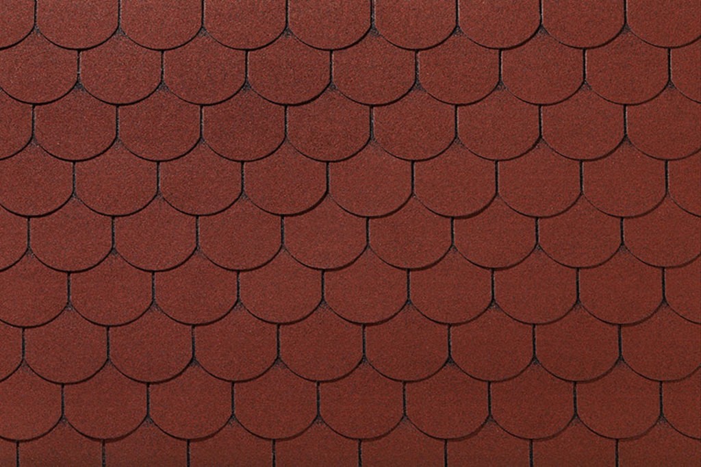 Гибкая черепица ROOFSHIELD/ ФЕМИЛИ ЛАЙТ ГОТИК / Красный