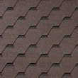 Гибкая черепица QUIET TILE/ SHADOW/ Темное дерево