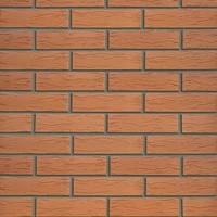 Облицовочный кирпич КРАСНЫЙ (Кора дуба) 1NF Одинарный (250х120х65)