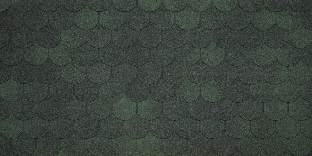 Гибкая черепица TEGOLA / COMFORT/ ASSISI/ Verde