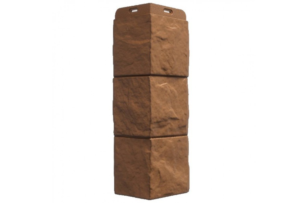 Угол к фасадным панелям Docke PREMIUM / FELS / Терракотовый