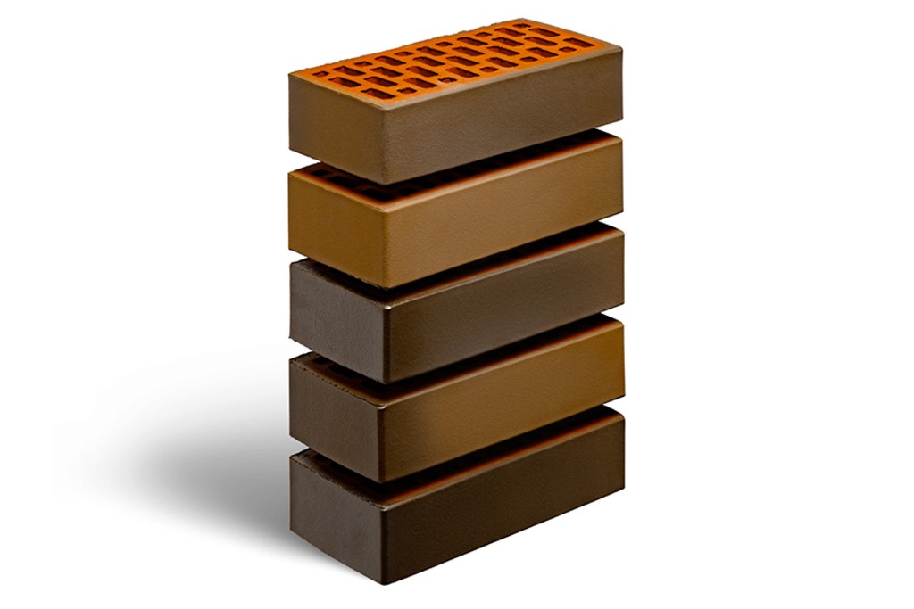 Облицовочный кирпич ФЛЕШ-ОБЖИГ (Гладкий) 1NF Одинарный (250х120х65)