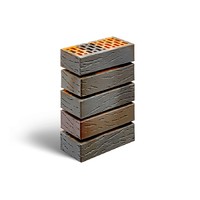 Облицовочный кирпич ФЛЕШ АГАТ (Антик) 1NF Одинарный (250х120х65)