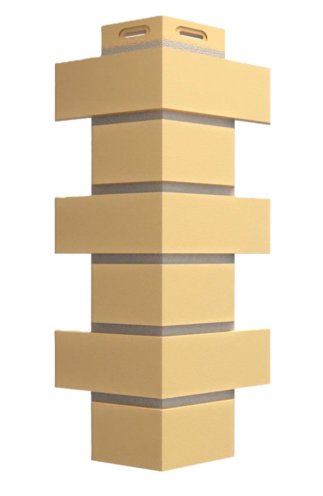 Угол к фасадным панелям Docke STANDARD / ФЛЕМИШ / Желтый