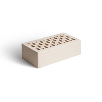 Облицовочный кирпич БЕЛЫЙ (Гладкий) 1NF Одинарный (250х120х65)